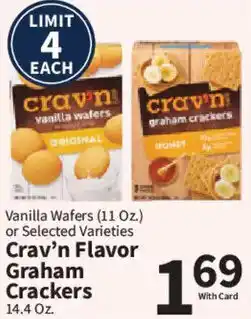Food City Crav'n Flavor Graham Crackers offer