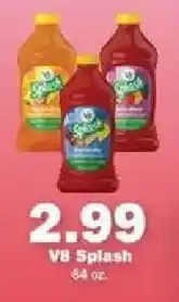 Schnucks V8 Splash offer