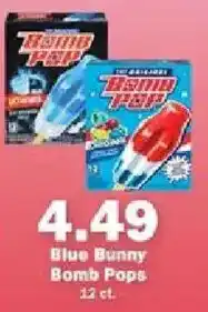 Schnucks Blue Bunny Bomb Pops offer