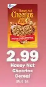 Schnucks Honey Nut Cheerios Cereal offer