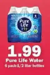 Schnucks Pure Life Water offer