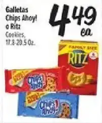 El Super Galletas Chips Ahoy! o Ritz Cookies offer