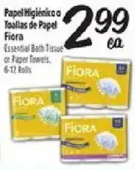 El Super Fiora essential bath tissue offer