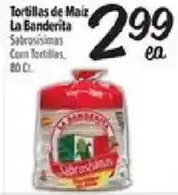 El Super La Banderita tortillas de maiz offer
