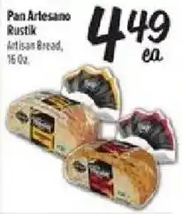 El Super Pan Artesano Rustik Artisan Bread offer