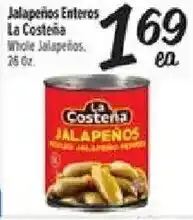 El Super La Costeña jalapeños offer