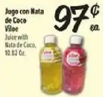 El Super Viloe Juice with Nata de Coco offer