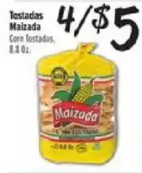 El Super Maizada corn tostadas offer