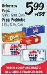 El Super Pepsi Prebiotic offer