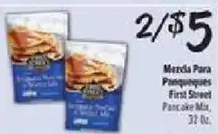 El Super Mazda Para Panqueques First Street Pancake Mix offer
