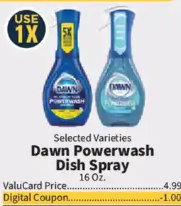 Food City Dawn Powerwash Dish Spray offer