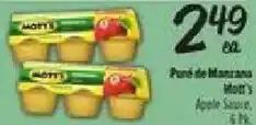 El Super Mott's Apple Sauce offer