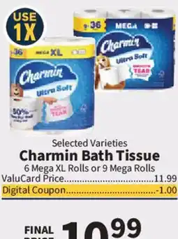 Food City Charmin bath tissue offer