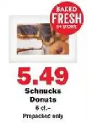 Schnucks Schnucks donuts offer