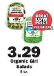 Schnucks Organic Girl Salads offer