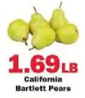 Schnucks California Bartlett Pears offer