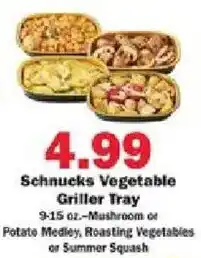 Schnucks Schnucks Vegetable Griller Tray offer