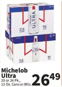 Food City Michelob Ultra offer