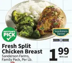 Food City Sanderson Farms Fresh Split Chicken Breast offer