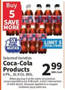 Food City Coca-Cola Products offer