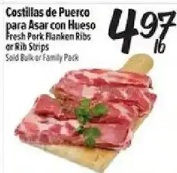 El Super Fresh Pork Flanken Ribs or Rib Strips offer