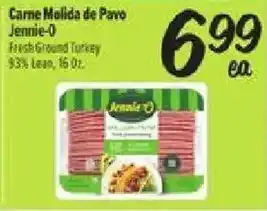 El Super Jennie-O Fresh Ground Turkey offer