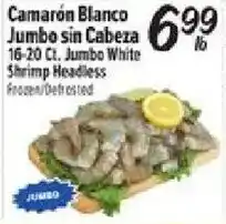 El Super Shrimp Headless offer