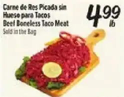 El Super Beef Boneless Taco Meat offer