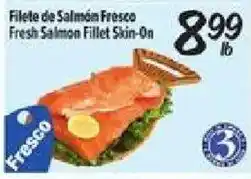 El Super Fresh Salmon Fillet Skin-On offer