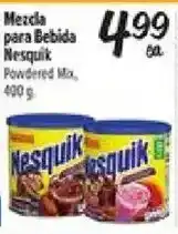 El Super Nesquik powdered mix offer