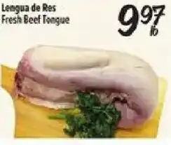 El Super Fresh Beef Tongue offer