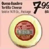El Super Queso Asadero Tortilla Cheese offer