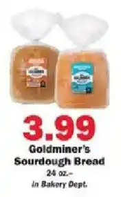 Schnucks Goldminer's Sourdough Bread offer