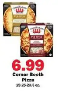 Schnucks Corner Booth Pizza offer