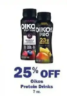 Schnucks Oikos Protein Drinks offer