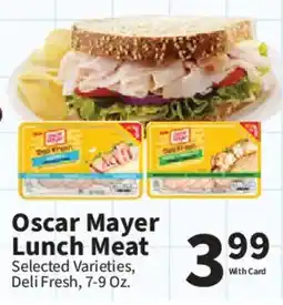 Food City Oscar Mayer Lunch Meat offer