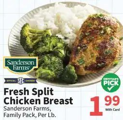 Food City Sanderson Farms Fresh Split Chicken Breast offer