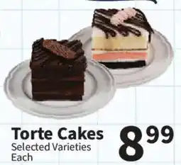 Food City Torte Cakes offer