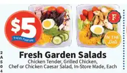 Food City Fresh Garden Salads offer