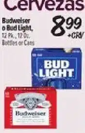 El Super Budweiser or Bud Light offer