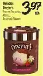 El Super Dreyer's Frozen Desserts offer