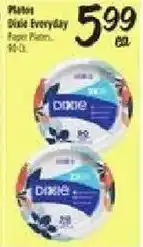El Super Dixie Everyday Paper Plates offer