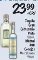 El Super Tequila Gran Centenario Plata offer