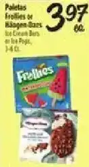 El Super Freddies Ice Cream Bars or Ice Pops offer