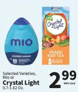Food City Selected Varieties, Mio or Crystal Light offer