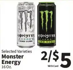 Food City Monster Energy offer