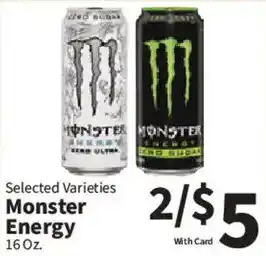 Food City Monster Energy offer