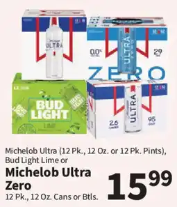 Food City Michelob Ultra or Michelob Ultra Zero offer