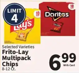 Food City Frito-Lay Multipack Chips offer