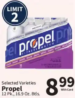 Food City Propel fitness water offer